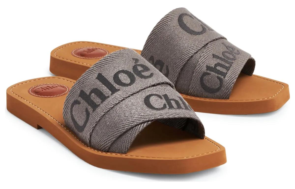 (W) Chloe Woody Slide 'Brown Black' 圖 2