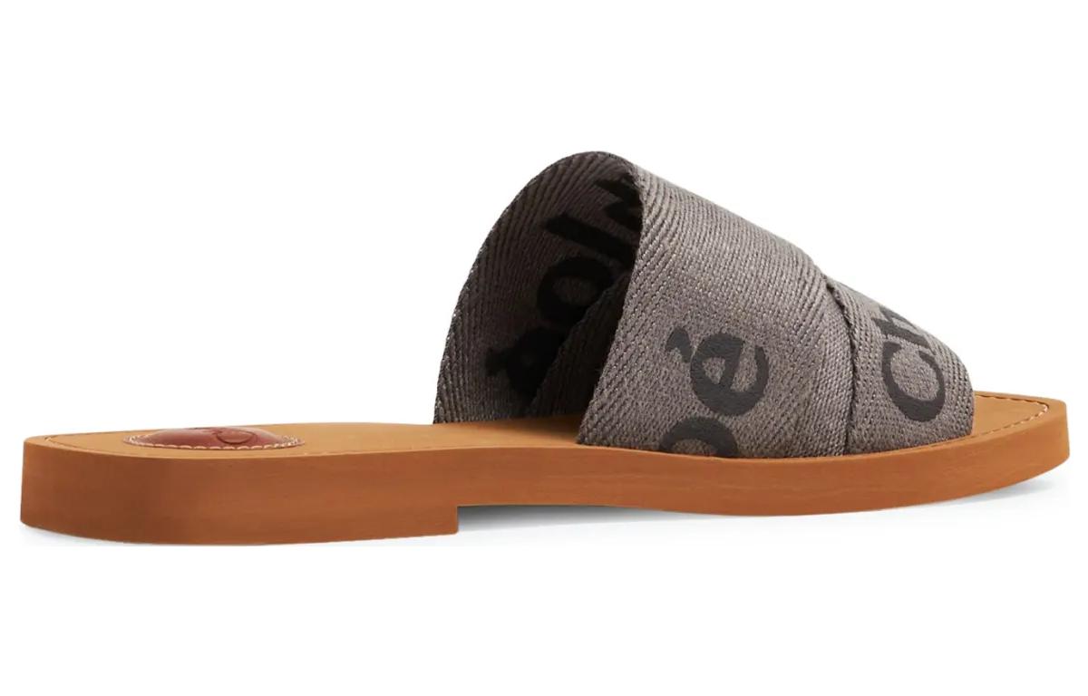 (W) Chloe Woody Slide 'Brown Black' 圖 3