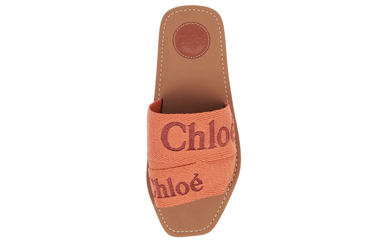 (W) Chloe Woody Slide 'Orange Logo' 圖 3
