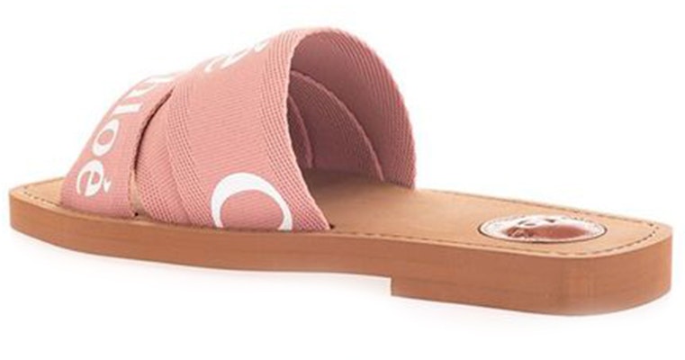 (W) Chloe Woody Slide 'Rosa Palo' CHC19U18808-6H6 Lookbook (W) Chloe Woody Slide 'Rosa Palo' CHC19U18808-6H6