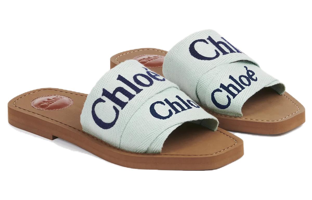 (W) Chloe Woody Slide Sandal 'Blue' 圖 2
