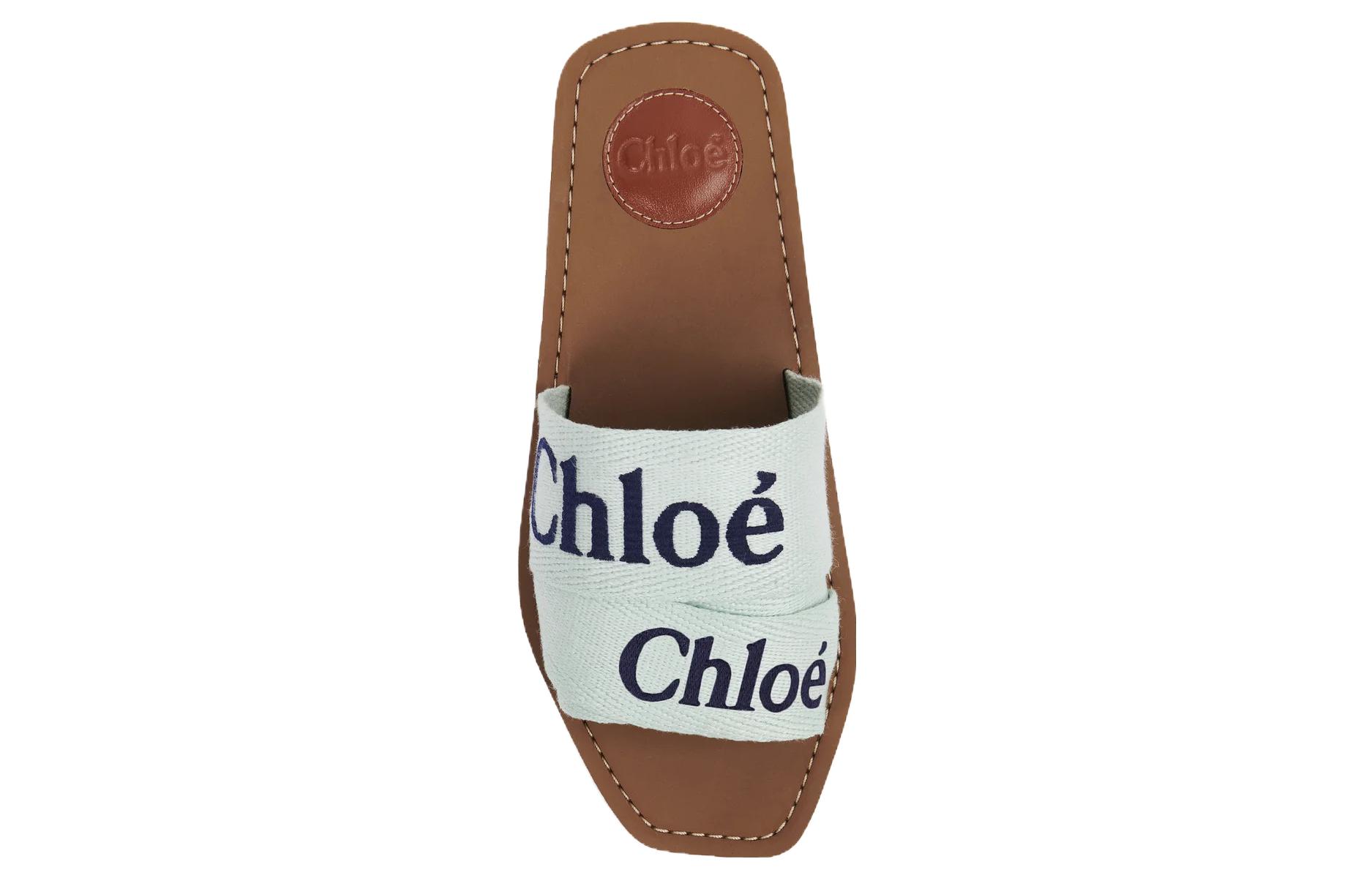(W) Chloe Woody Slide Sandal 'Blue' 圖 3