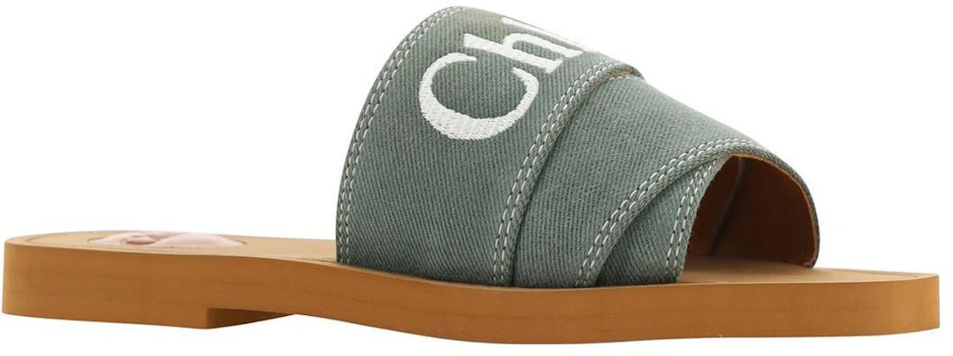 (W) Chloe Woody Slide Sandale ''Grün'' CHC23A188FE-3E8 Order (W) Chloe Woody Slide Sandale ''Grün'' CHC23A188FE-3E8