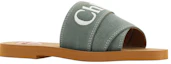 Order (W) Chloe Woody Slide Sandale ''Grün'' CHC23A188FE-3E8