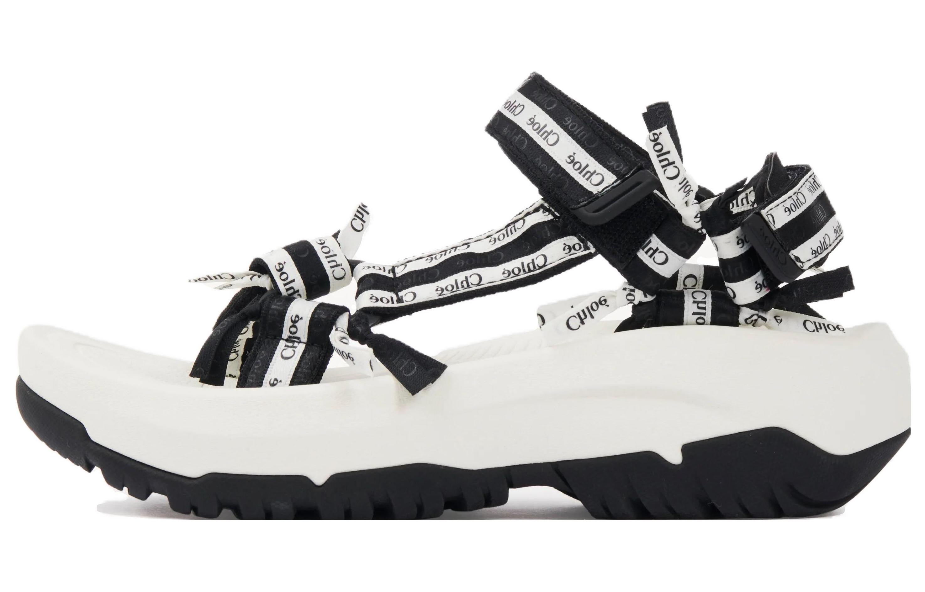 (W) Chloe TEVA Sandal 'Black White'