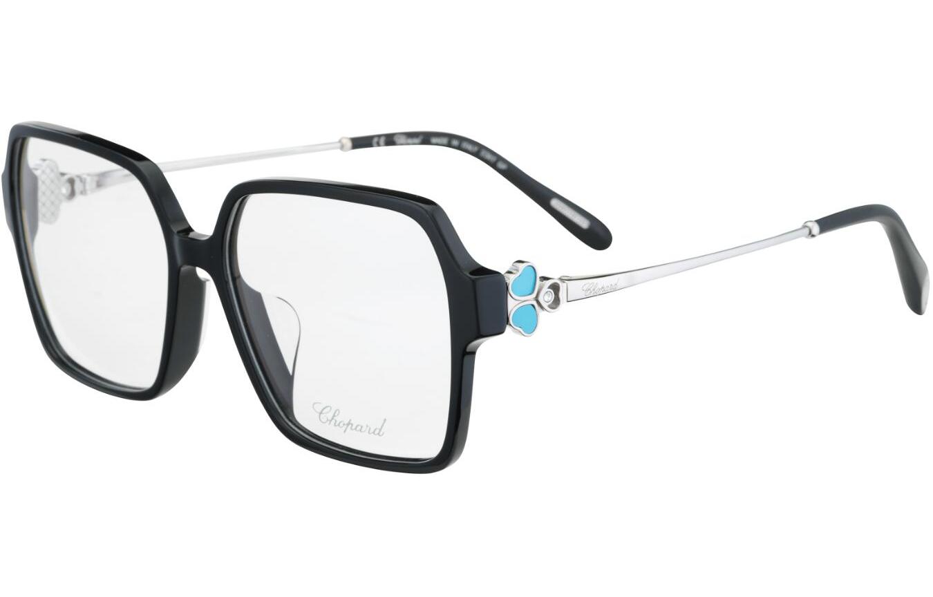 (Women) Chopard  Square Optical Glasses - Metal & Acetate Frame, Elegant Design VCH345G700K