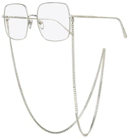 Details for (W) Kacamata Optik Titanium Rim Penuh Unisex Chopard dengan Desain Rantai. IKCHF49