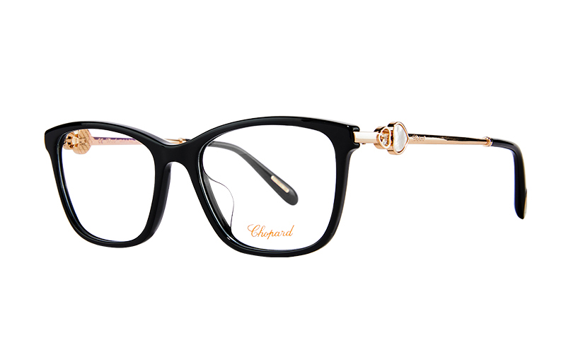 (Women) Chopard Happy Hearts Cat-Eye Optical Glasses Frame - Full Rim Eyewear VCH320G