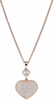 Order (W) Collar de Oro Chopard Happy Hearts con Colgante de Corazón y Diamantes Mujer. 797482-5009