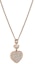 Lookbook (W) 蕭邦 Happy Hearts 鑽石心形黃金項鍊 女士款 797482-5009