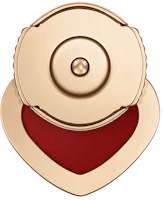 Purchase (W) CHOPARD Anting Desain Hati Emas Merah My Happy Hearts untuk Wanita. 83A086-5802