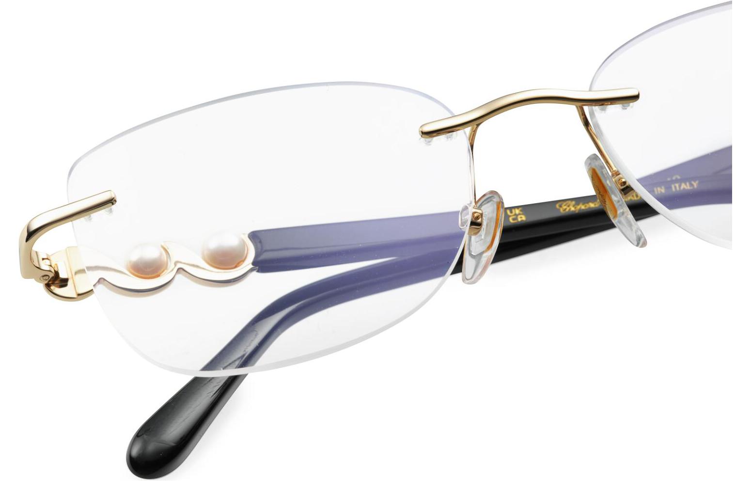 Shop (W) 蕭邦紅毯珍珠光學眼鏡框女性款-奢華眼鏡 VCHL32G0300