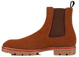 (Women) Christian Louboutin Alpinono 'Warm Wrap Chelsea Boot Brown' 3201091C244 (Women) Christian Louboutin Alpinono 'Warm Wrap Chelsea Boot Brown' 3201091C244
