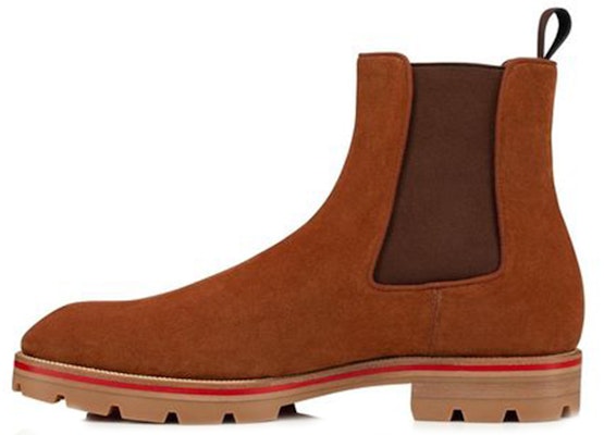 (Women) Christian Louboutin Alpinono 'Warm Wrap Chelsea Boot Brown' 3201091C244 Buy (Women) Christian Louboutin Alpinono 'Warm Wrap Chelsea Boot Brown' 3201091C244