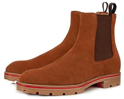 (Women) Christian Louboutin Alpinono 'Warm Wrap Chelsea Boot Brown' 3201091C244 Order (Women) Christian Louboutin Alpinono 'Warm Wrap Chelsea Boot Brown' 3201091C244