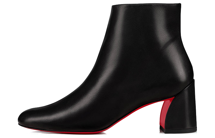 (W) Christian Louboutin Turela 55mm Low Boot 'Black'