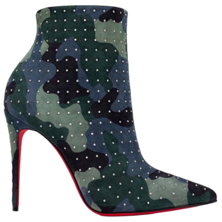 (W) Christian Louboutin Ankle Boot 'Camo Suede' 圖 2