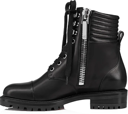 (Women) Christian Louboutin Ankle Boots 'Versatile Black Lace-Up' 3201059 Buy (Women) Christian Louboutin Ankle Boots 'Versatile Black Lace-Up' 3201059