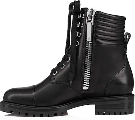 (Women) Christian Louboutin Ankle Boots 'Versatile Black Lace-Up' 3201059 Buy (Women) Christian Louboutin Ankle Boots 'Versatile Black Lace-Up' 3201059