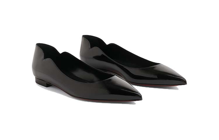 (W) Christian Louboutin Ballerina Flats 'Black Patent Leather' 圖 3