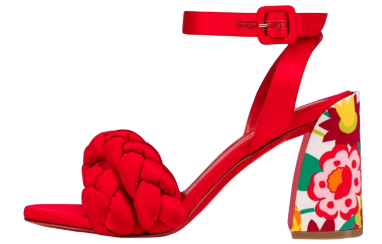 (Women) Christian Louboutin Brio Mule 'Floral Red' 1221015T116