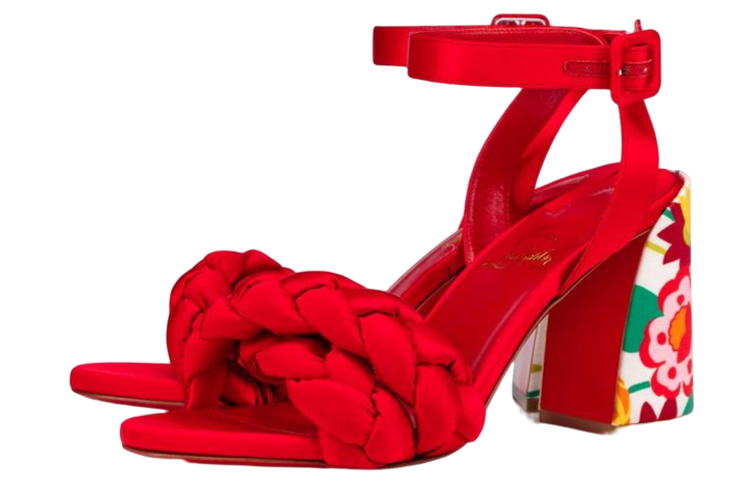 (W) Christian Louboutin Brio Mule 'Floral Red' 圖 2