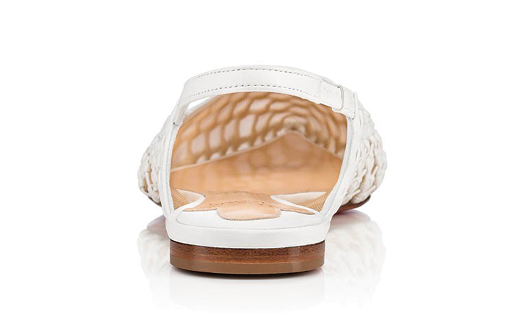 (W) Christian Louboutin Cage and Sling 'White' 圖 4