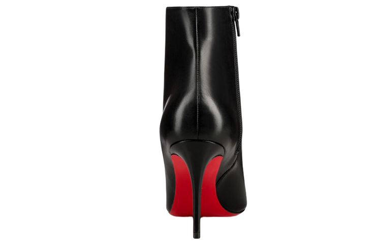 Shop (W) Christian Louboutin Leren Enkelboots ''Fashion Black'' 3190384BK01