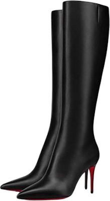 (Women) Christian Louboutin Calfskin High-Top Boot 8.5cm 'Black' 3211152BK01 Lookbook (Women) Christian Louboutin Calfskin High-Top Boot 8.5cm 'Black' 3211152BK01