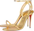 Lookbook (W) Sandal Christian Louboutin Kulit Sapi 'Emas' 1220898G297