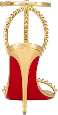 (Women) Christian Louboutin Calfskin Sandals 'Gold' 1220898G297 Shop (Women) Christian Louboutin Calfskin Sandals 'Gold' 1220898G297