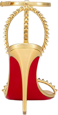 (W) Sandal Christian Louboutin Kulit Sapi 'Emas' 1220898G297 Shop (W) Sandal Christian Louboutin Kulit Sapi 'Emas' 1220898G297