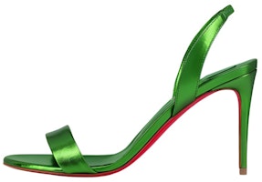 (Women) Christian Louboutin Calfskin Sandals 'Green' 1220823E491 (Women) Christian Louboutin Calfskin Sandals 'Green' 1220823E491