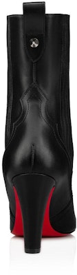 (Women) Christian Louboutin Calfskin Slip-On High Heel Chelsea Boot 'Black' 3221031BK01 Shop (Women) Christian Louboutin Calfskin Slip-On High Heel Chelsea Boot 'Black' 3221031BK01