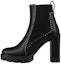 Buy (W) Christian Louboutin CL 10cm 'But Hitam Kulit Anak Lembu But Chelsea Buku Lali' 3220852BK01
