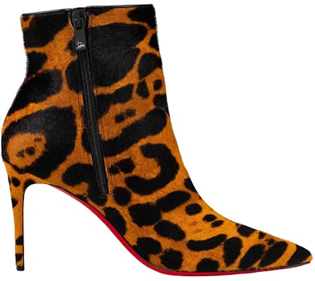 (W) Christian Louboutin CL 'Sepatu Boot Ankle Hak Tinggi Kulit Hitam Cokelat' 3220670C845 Order (W) Christian Louboutin CL 'Sepatu Boot Ankle Hak Tinggi Kulit Hitam Cokelat' 3220670C845