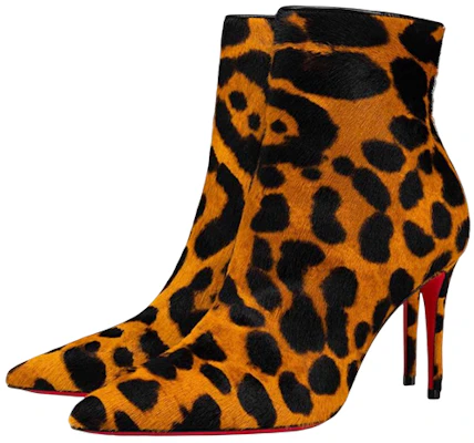 (W) Christian Louboutin CL 'Boot Tumit Tinggi Kulit Hitam dan Coklat Hujung Runcing' 3220670C845 Lookbook (W) Christian Louboutin CL 'Boot Tumit Tinggi Kulit Hitam dan Coklat Hujung Runcing' 3220670C845