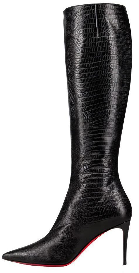 women-christian-louboutin-cl-black-leather-lizard-embossed-pointed-toe-over-the-knee-boots-3221233-bk-01