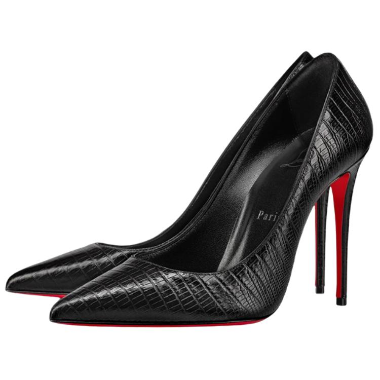 (W) Christian Louboutin CL 'Black Patent Leather Stiletto' 圖 3