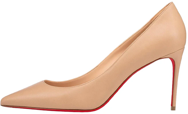 (Women) Christian Louboutin CL 'Nude Patent Leather Kitten Heels' 1210665N247 Buy (Women) Christian Louboutin CL 'Nude Patent Leather Kitten Heels' 1210665N247