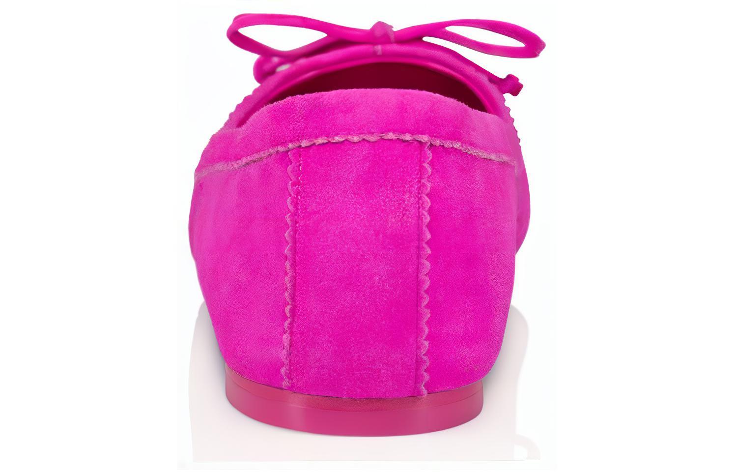 (W) Christian Louboutin CL 'Velvet Cute Bow Pink' 圖 4