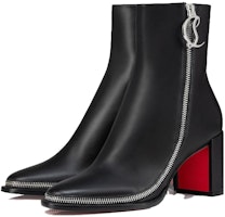 (W) 克里斯提·鲁布托 CL 黑色圆头拉链皮靴 3230764BK01 Lookbook (W) 克里斯提·鲁布托 CL 黑色圆头拉链皮靴 3230764BK01