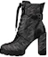 Buy (W) Botas de Tobillo de Cuero Negro Christian Louboutin CL By Catherine x Palladium 3221087M918