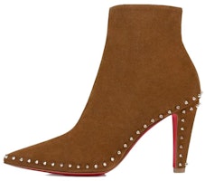 (Women) Christian Louboutin CL by Laundry 'Vidura Comfort Zip' Booties 'Brown' 3230648C958 (Women) Christian Louboutin CL by Laundry 'Vidura Comfort Zip' Booties 'Brown' 3230648C958
