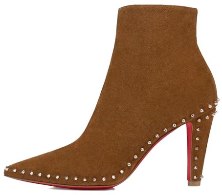 (Women) Christian Louboutin CL by Laundry 'Vidura Comfort Zip' Booties 'Brown' 3230648C958 Buy (Women) Christian Louboutin CL by Laundry 'Vidura Comfort Zip' Booties 'Brown' 3230648C958