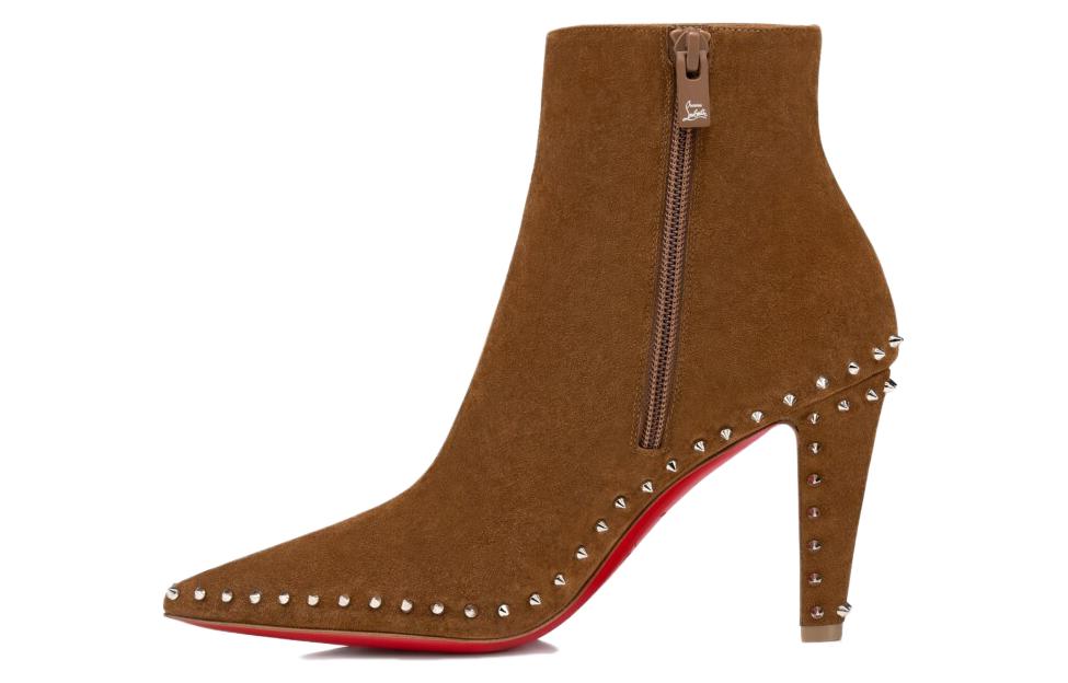 Order (W) Christian Louboutin CL by Laundry 'Vidura Comfort Zip' Sepatu Boot 'Coklat' 3230648C958