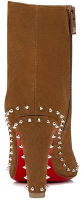 (Women) Christian Louboutin CL by Laundry 'Vidura Comfort Zip' Booties 'Brown' 3230648C958 Shop (Women) Christian Louboutin CL by Laundry 'Vidura Comfort Zip' Booties 'Brown' 3230648C958