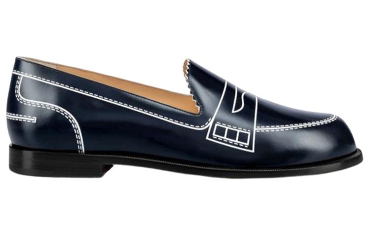 (W) Christian Louboutin CL by Laundry Moccasin 'Dark Navy' 圖 2