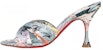 (W) Christian Louboutin CL Laundry Terbuka Slide 'Kelabu Fesyen' 1231163J646