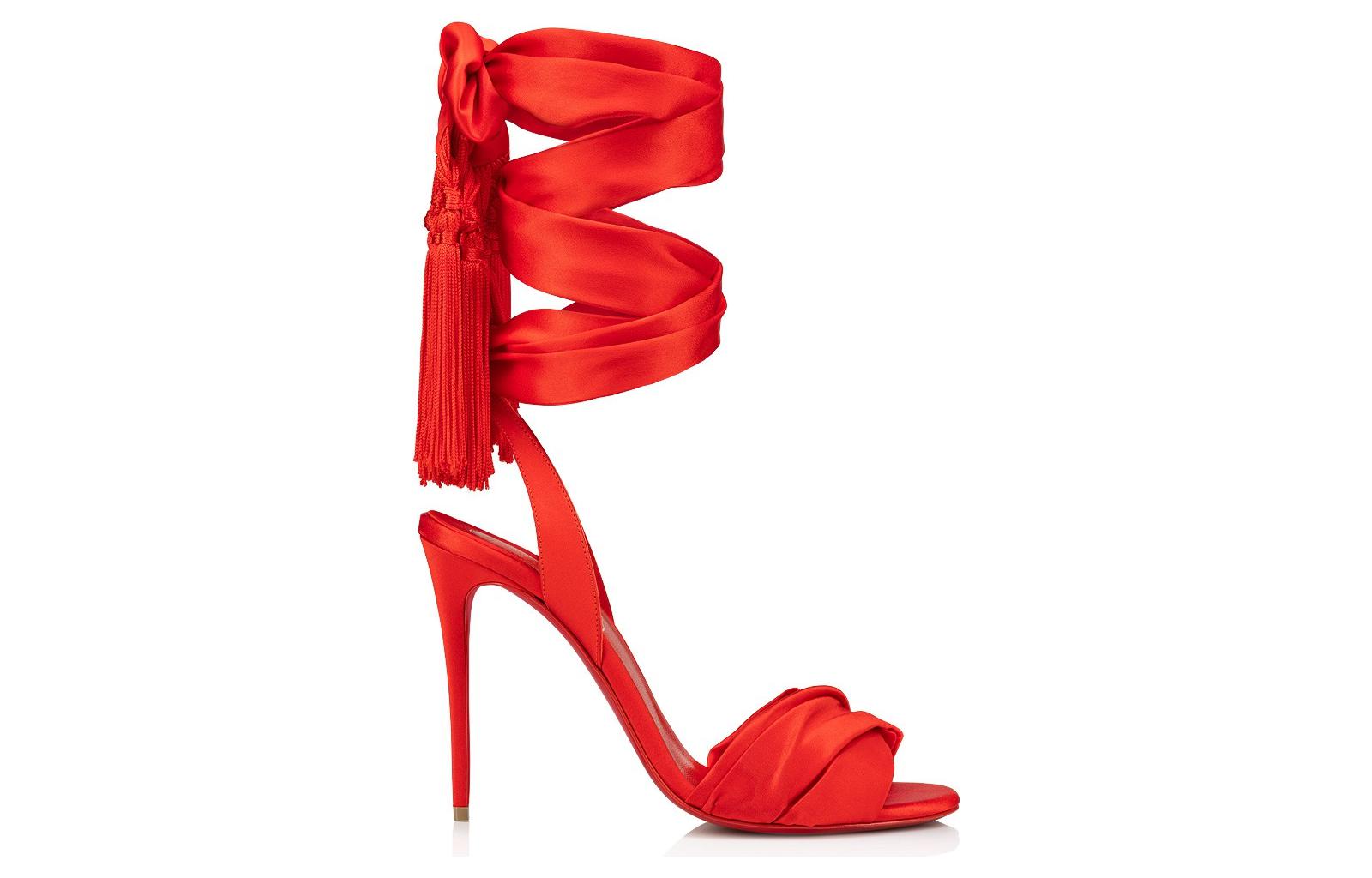 (W) Christian Louboutin CL by Laundry Red 'Sevillana CMFT Fashion One-Strap Sandals' 圖 2